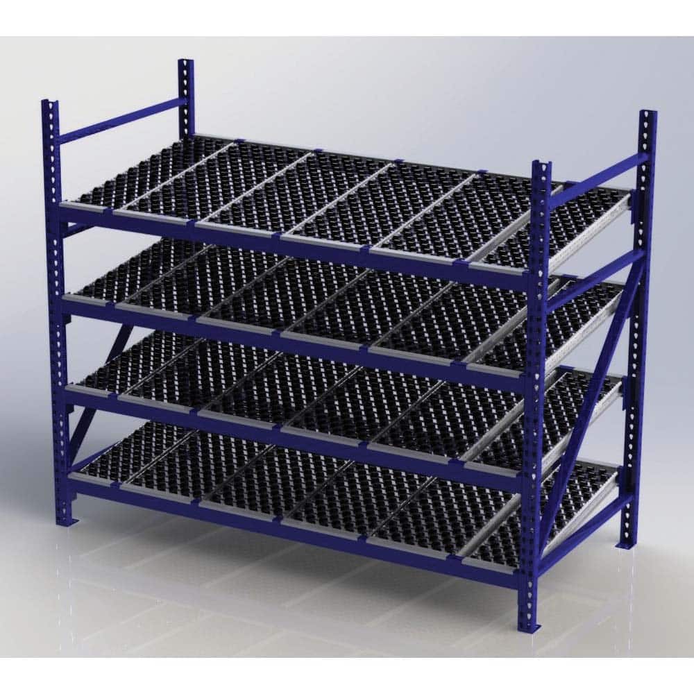 UNEX Manufacturing - Steel Shelving Type: Starter Unit Starter or Add-On: Starter Unit - Exact Tooling