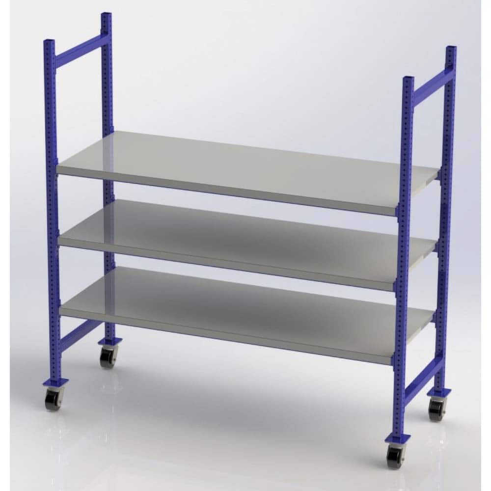 UNEX Manufacturing - Steel Shelving Type: Starter Unit Starter or Add-On: Starter Unit - Exact Tooling