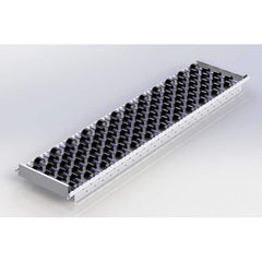 UNEX Manufacturing - Gravity Conveyors Roller Style: Skatewheel Shape: Round - Exact Tooling