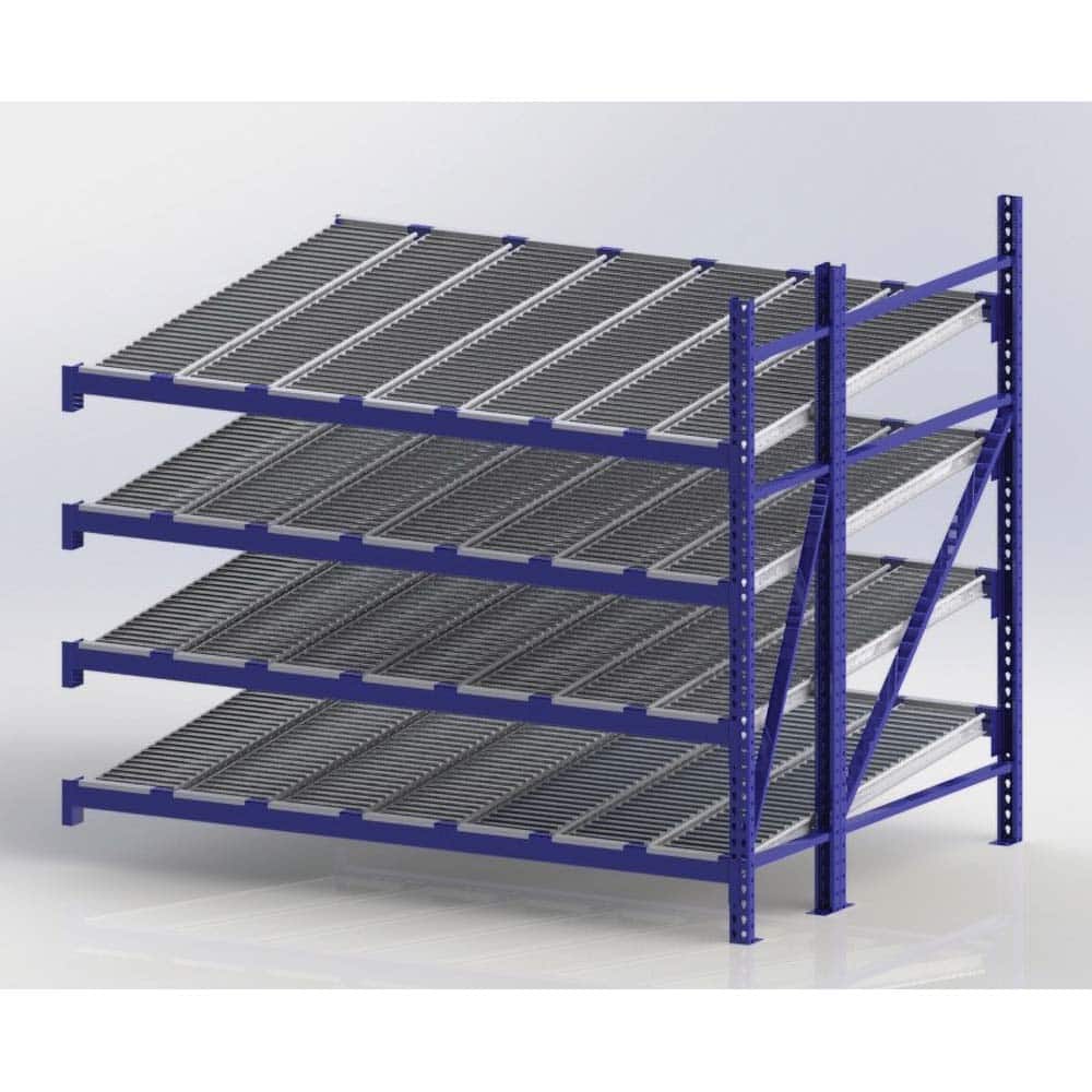 UNEX Manufacturing - Steel Shelving Type: Add-On Unit Starter or Add-On: Add-On - Exact Tooling