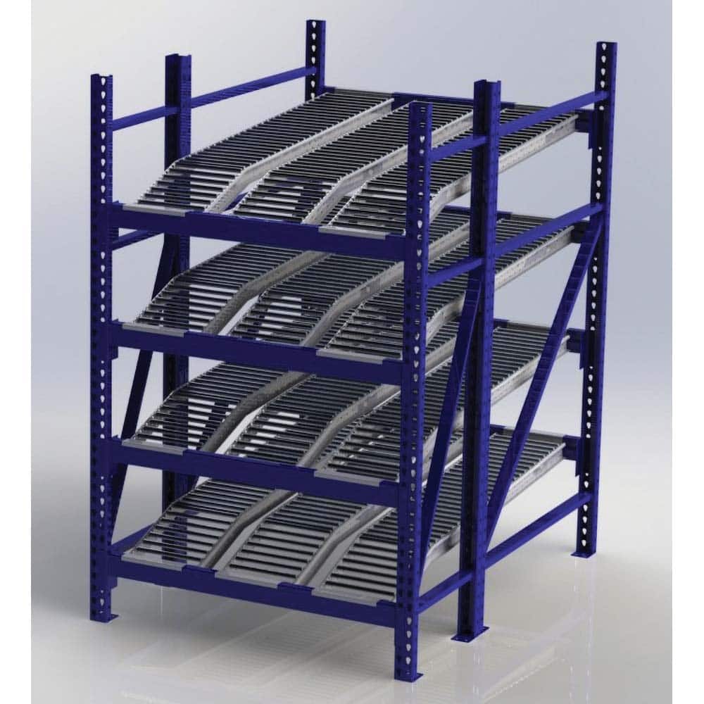 UNEX Manufacturing - Steel Shelving Type: Starter Unit Load Capacity (Lb.): 2000.000 - Exact Tooling