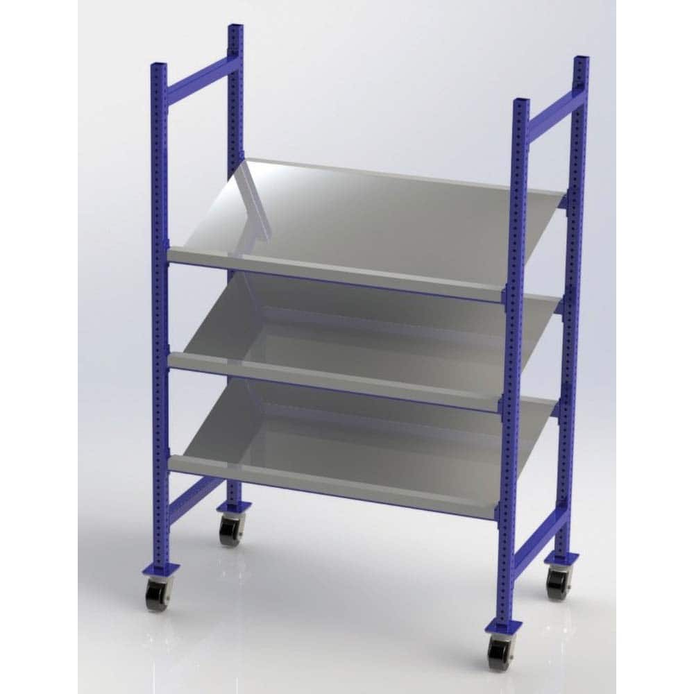 UNEX Manufacturing - Steel Shelving Type: Starter Unit Starter or Add-On: Starter Unit - Exact Tooling