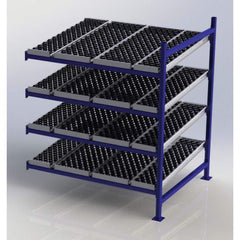 UNEX Manufacturing - Steel Shelving Type: Add-On Unit Starter or Add-On: Add-On - Exact Tooling