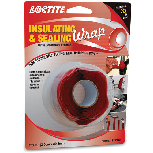 Insulating and Sealing Wrap 1″ × 10 feet Red - Exact Tooling
