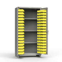 Strong Hold - Small Parts Cabinets Type: Bin Width (Inch): 36 - Exact Tooling