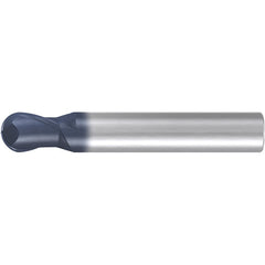 1M HM BALL SHC SH 2FL TIALN - Exact Tooling