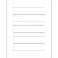 Value Collection - Label Holders Width (Inch): 3 Length (Inch): 11/16 - Exact Tooling