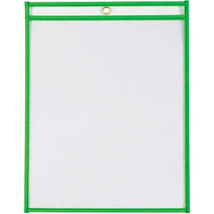 Value Collection - Document Protectors Type: Job Ticket Holder Width (Inch): 9 - Exact Tooling