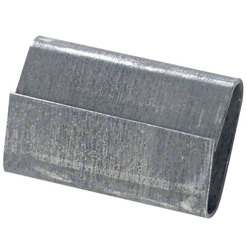Value Collection - Strapping Seals & Buckles Type: Steel Strapping Seals - Closed/Thread On Width (Inch): 5/8 - Exact Tooling
