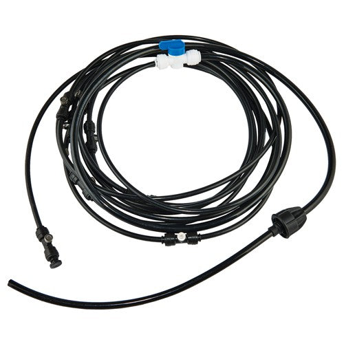 6093N Black Misting System Tubing W/ Nozzles - Exact Tooling