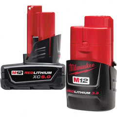 Milwaukee Tool - 12 Volt Lithium-Ion Power Tool Battery - Exact Tooling
