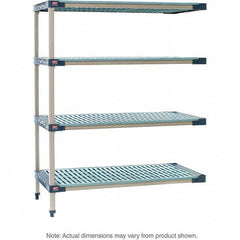 Metro - Plastic Shelving Type: Structural Plastic Open Shelving Shelf Capacity (Lb.): 2,000 - Exact Tooling