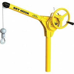Sky Hook - 500 Lb Steel Lifting Hook Crane - Exact Tooling