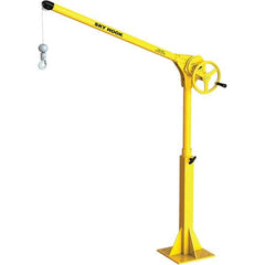 Sky Hook - 500 Lb Steel Lifting Hook Crane - Exact Tooling