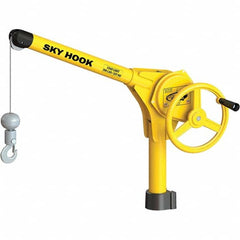 Sky Hook - 500 Lb Steel Lifting Hook Crane - Exact Tooling