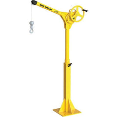Sky Hook - 500 Lb Steel Lifting Hook Crane - Exact Tooling