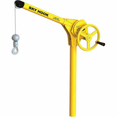 Sky Hook - 500 Lb Steel Lifting Hook Crane - Exact Tooling