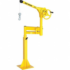 Sky Hook - 500 Lb Steel Lifting Hook Crane - Exact Tooling