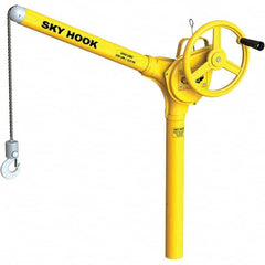 Sky Hook - 250 Lb Steel Lifting Hook Crane - Exact Tooling