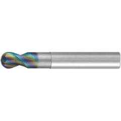 1/2 HM AL BALL SH 2FL CRN - Exact Tooling