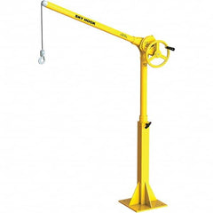 Sky Hook - 500 Lb Steel Lifting Hook Crane - Exact Tooling