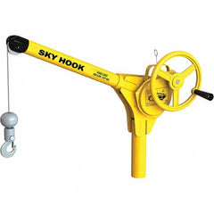 Sky Hook - 500 Lb Steel Lifting Hook Crane - Exact Tooling