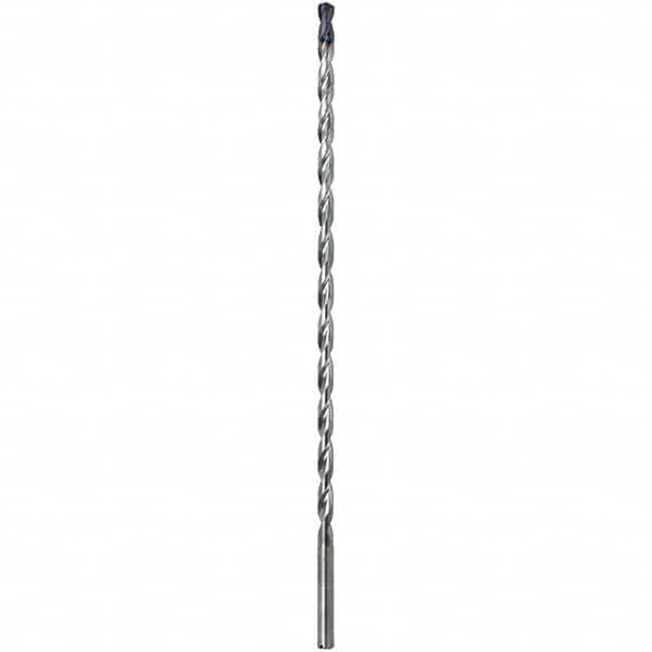 Guhring - 12.7mm 135° 2-Flute Solid Carbide Extra Length Drill Bit - Exact Tooling