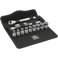 Wera - Socket Sets Measurement Type: Metric Drive Size: 1/4 - Exact Tooling