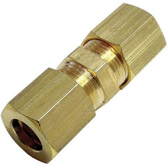 Legris - Metal Compression Tube Fittings Type: Union End Connections: Tube O.D. x Tube O.D. - Exact Tooling