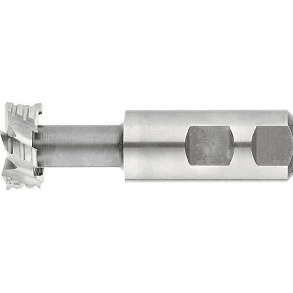 Keo - 1-1/2" Diam, 1/2" Wide, High Speed Steel T-Slot Cutter - Exact Tooling