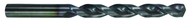 10.7mm Dia. - Cobalt Parabolic Jobber Drill-130° Point-TiCN - Exact Tooling