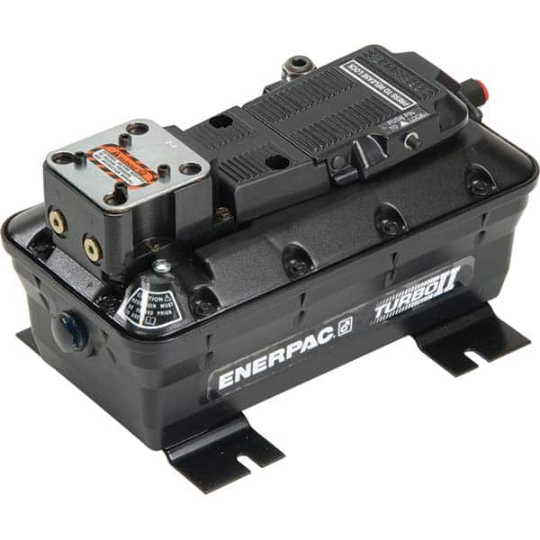 Enerpac - Power Hydraulic Pumps & Jacks Type: Air-Hydraulic Pressure Rating (psi): 10000 - Exact Tooling