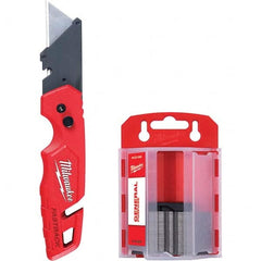 Milwaukee Tool - Utility Knives, Snap Blades & Box Cutters Type: Utility Knife Blade Type: Springback - Exact Tooling