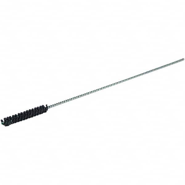 Weiler - 0.217" to 5.5mm Bore Diam, 120 Grit, Silicon Carbide Flexible Hone - Exact Tooling