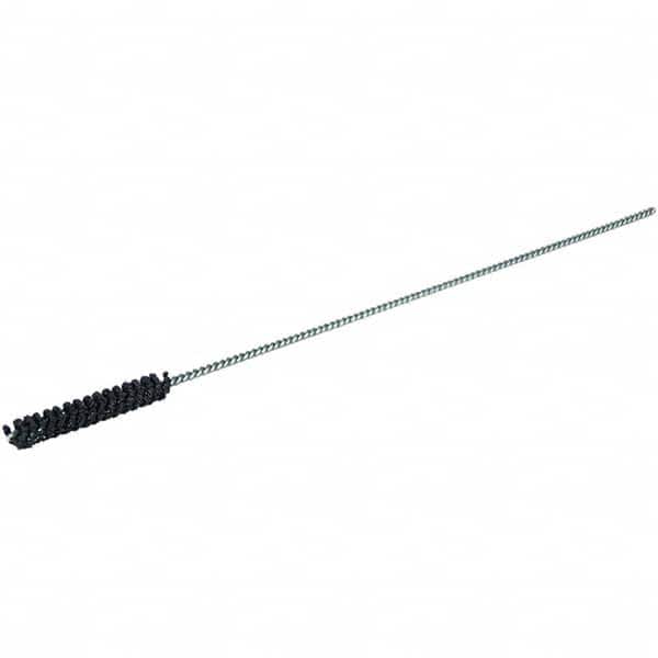Weiler - 0.236" to 6mm Bore Diam, 320 Grit, Silicon Carbide Flexible Hone - Exact Tooling