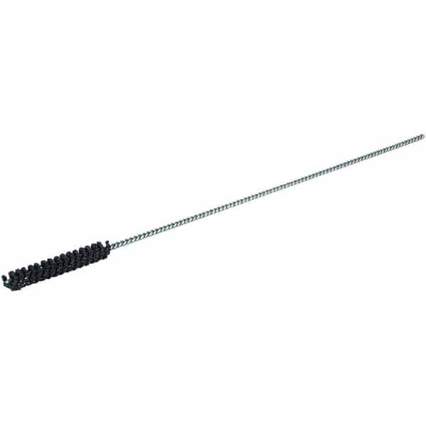 Weiler - 0.472" to 12mm Bore Diam, 120 Grit, Silicon Carbide Flexible Hone - Exact Tooling