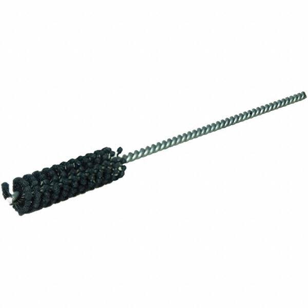 Weiler - 0.938" to 23.8mm Bore Diam, 320 Grit, Silicon Carbide Flexible Hone - Exact Tooling