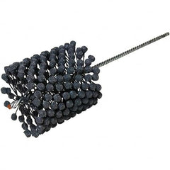 Weiler - 0.345" to 5" Bore Diam, 240 Grit, Silicon Carbide Flexible Hone - Exact Tooling
