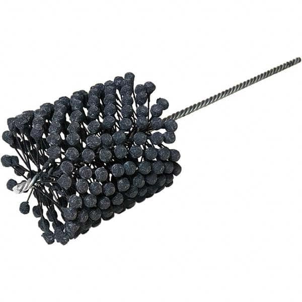 Weiler - 0.394" to 6" Bore Diam, 320 Grit, Silicon Carbide Flexible Hone - Exact Tooling