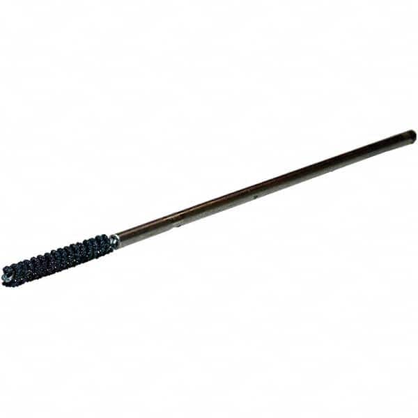 Weiler - 0.394" to 10mm Bore Diam, 180 Grit, Silicon Carbide Flexible Hone - Exact Tooling
