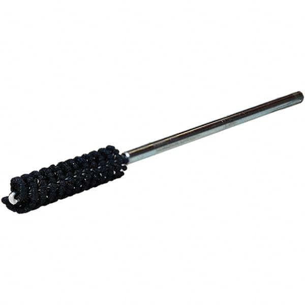 Weiler - 0.552" to 14mm Bore Diam, 320 Grit, Silicon Carbide Flexible Hone - Exact Tooling