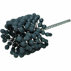 Weiler - 3-1/2" Bore Diam, 180 Grit, Silicon Carbide Flexible Hone - Exact Tooling