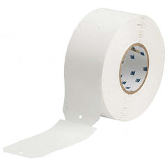 Brady - Labels, Ribbons & Tapes Type: Die-Cut Tags for Printers Color: White - Exact Tooling