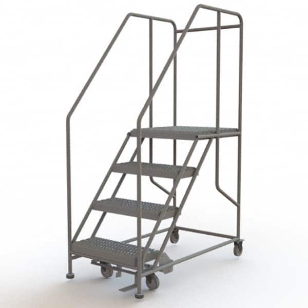 TRI-ARC - Rolling & Wall Mounted Ladders & Platforms Type: Rolling Work Platform Style: Steel Work Platform - Exact Tooling