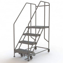 TRI-ARC - Rolling & Wall Mounted Ladders & Platforms Type: Rolling Work Platform Style: Steel Work Platform - Exact Tooling
