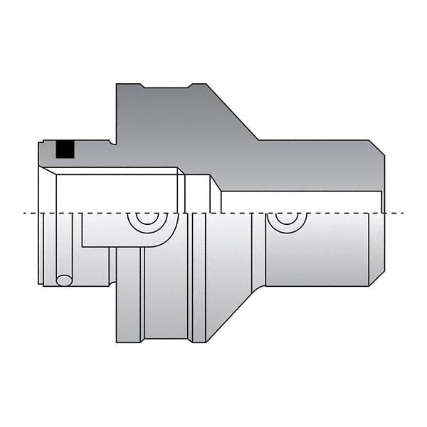 Allied Machine and Engineering - 48mm Diam Radial Clamp Cylindrical Shank Adapter Modular Reamer Body - Exact Tooling