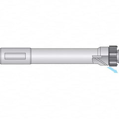 Allied Machine and Engineering - Axial Clamp Straight Shank Modular Reamer Body - Exact Tooling
