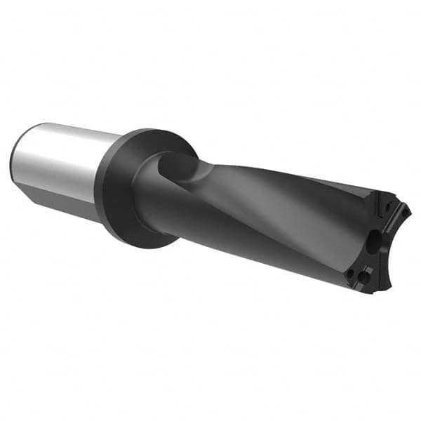 Allied Machine and Engineering - Series APX 44, 3xD, 1-1/2" Diam Flanged Straight Shank, Drill Body - Exact Tooling