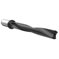 Allied Machine and Engineering - Series APX 44, 8xD, 40mm Diam Flanged Straight Shank, Drill Body - Exact Tooling