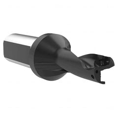Allied Machine and Engineering - 1.102" Max Drill Depth, 2xD, 14mm Diam, Indexable Insert Drill - Exact Tooling